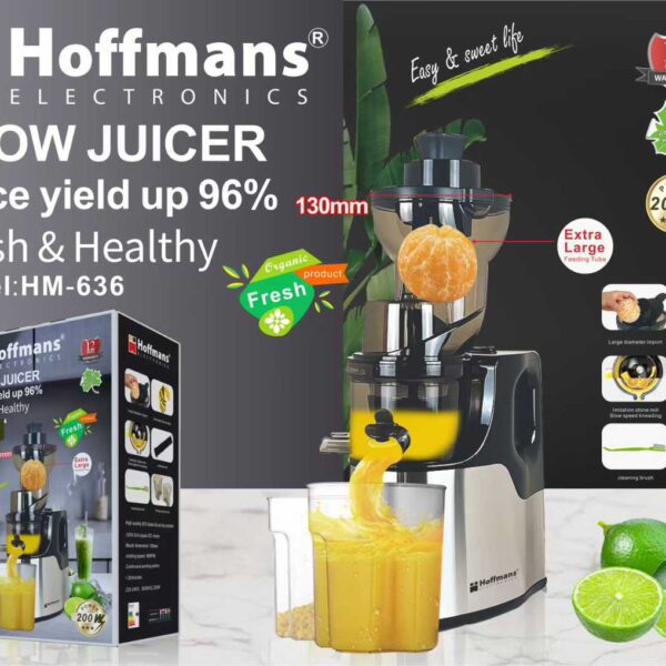 Hoffmans Slow Juicer 200W HM-636