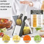 Adjustable Mandoline Fruit Vegetable Slicer / Chopper