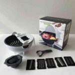 9 In 1 Drain Basket Veggie Chopper/Cutter