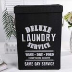 Laundry Basket Large Hamper Foldable Bag For Dirty Clothes