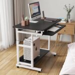 Movable Potable Laptop Table/ Bed Side Table Shelf