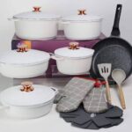 Donnor 6-set Nonstick Cast-iron Cookware set