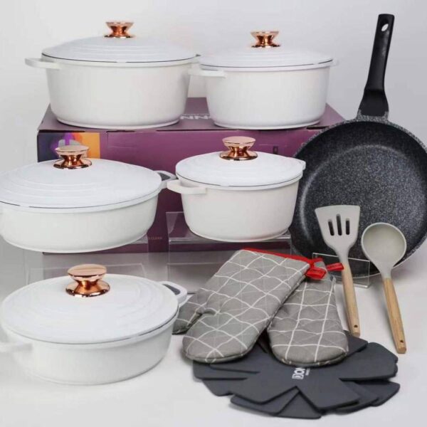 Donnor 6-set Nonstick Cast-iron Cookware set