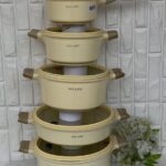 UCC Life  5pcs Coated Nonstick Cookware Set