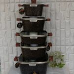 Lovesmile 5pcs Nonstick Cookware set