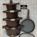 JIO 5pcs Nonstick  Cookware Set