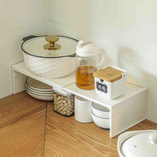 Multipurpose Wide Shelf Organizer/Countertop Shelf