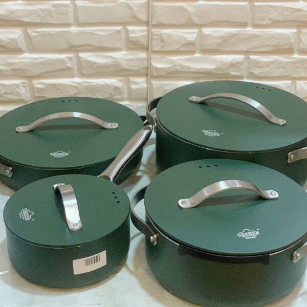 4pcs Nonstick Die Ceramics Pot Set