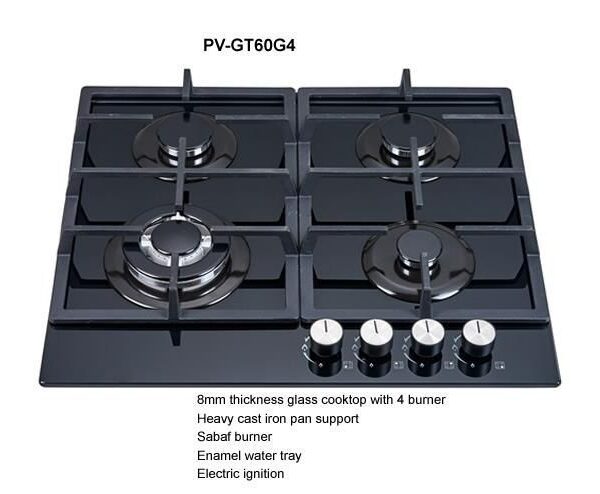 Polystar 4 Burner Built-in Gas Hob (All Gas)