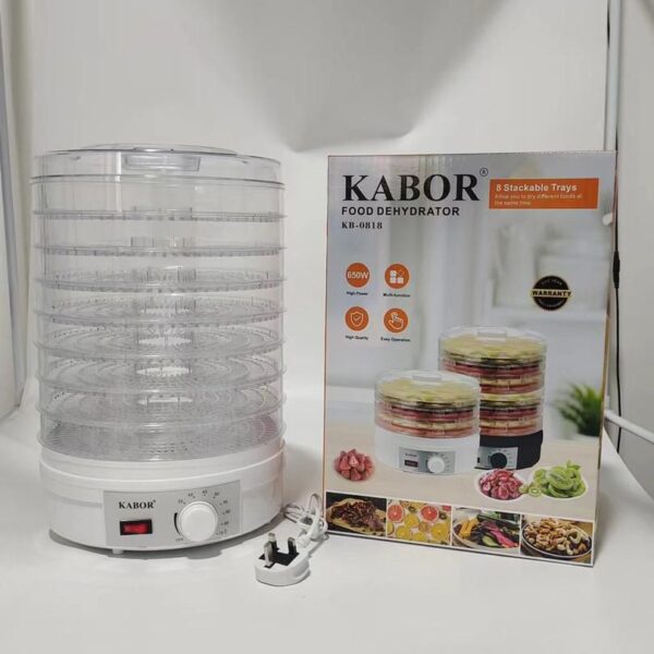 Kabor 8Layer Electric Food Dehydrator Fruit Veggies Dryer Machine