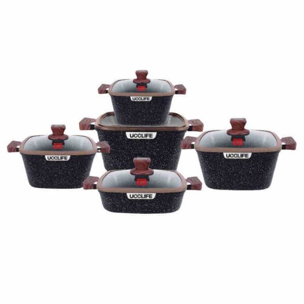 UCC LIFE  Granite Pot Set