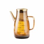 High temperature resistant glass oil pot