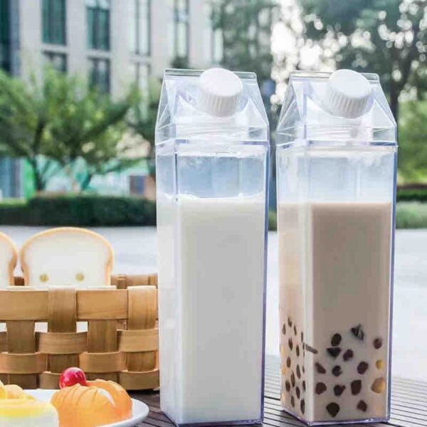 Square storage multifunctional bottle