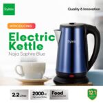 Syinix 2.2L Electric Kettle - Blue