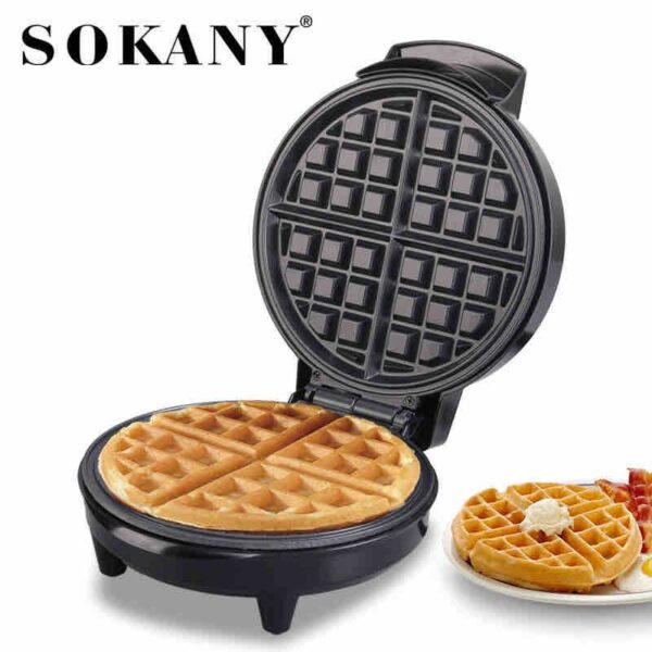 Sokany 4Slice Waffle Maker With Non-Stick Coating