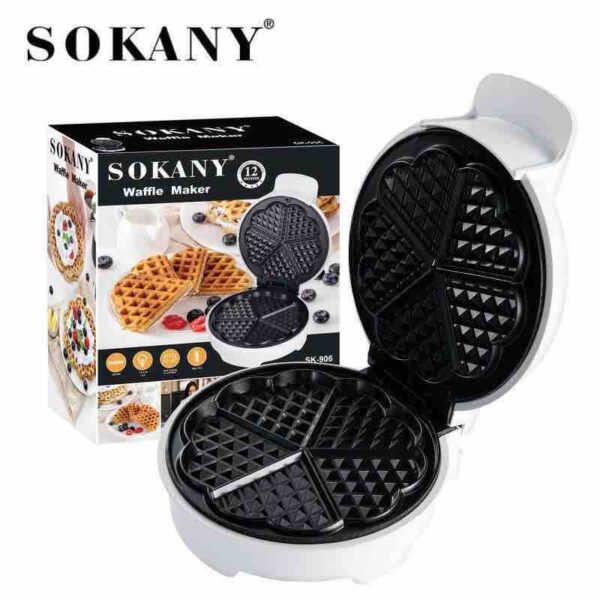 Sokany 5Slice Waffle Maker