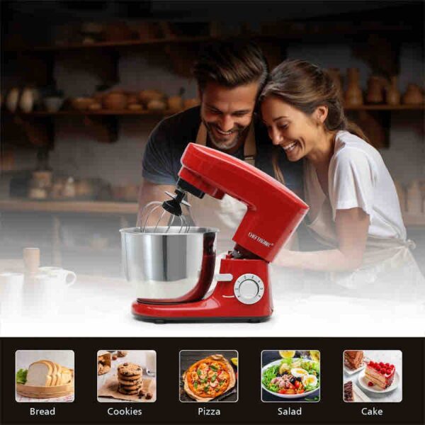 Zacme 7L Stainless Steel Bowl Stand Mixer