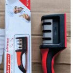 3 Stage Knife Sharpener - Sharpening Tool For Dull Steel