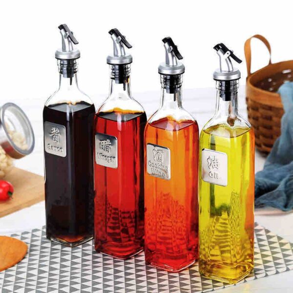Kitchen Oil Dispenser Glass Oil Bottle