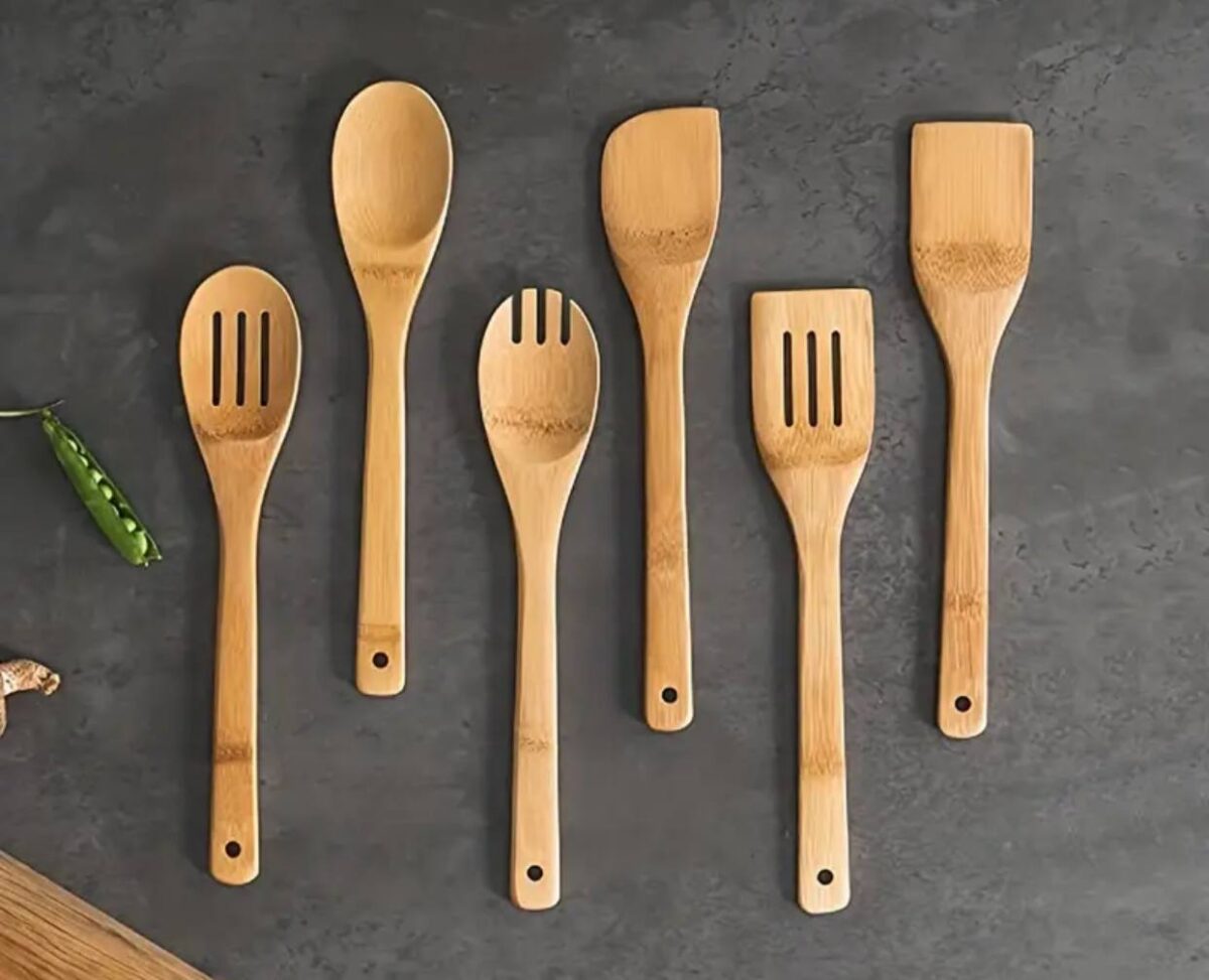 Wooden Kitchen Spoon Set - Image 3