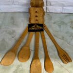 Wooden Kitchen Spoon Set