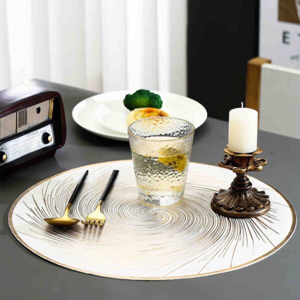 6pcs Kitchen Place Mats Woven Dining Table Placemats