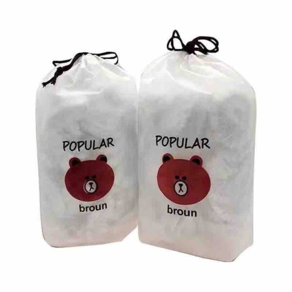 100pcs disposable Fresh Keeping Bags with Elastic Disposable Shrinkable Food Storage Covers
