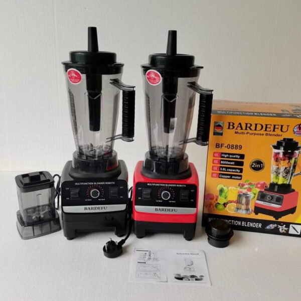 BARDEFU 2-In 1 Multipurpose Blender 3L (BF-0889)