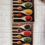 Elegant 2pcs Kitchen Mat/Rug