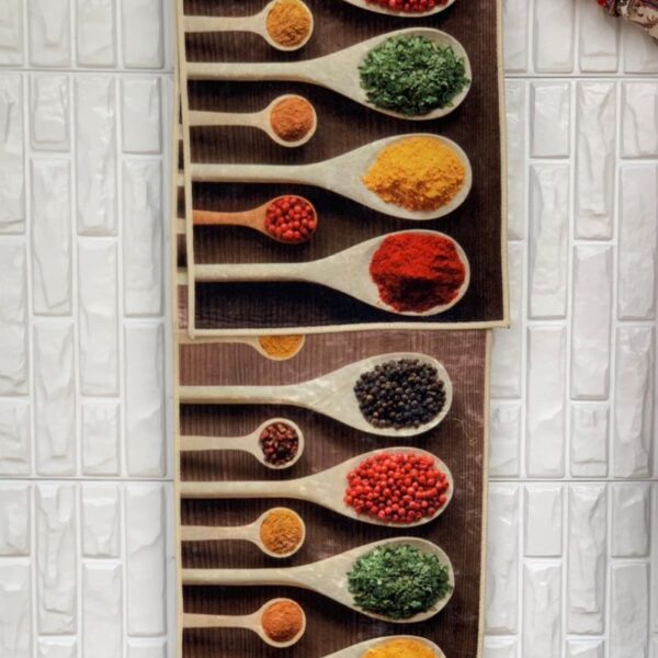 Elegant 2pcs Kitchen Mat/Rug