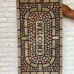 Quality Mosaic Design Door Entrance Footmat - Big Size.