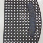 Rubber Hollow Water Resistant Door Foot Mat