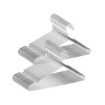 10pcs Stainless Steel Clothes Hanger