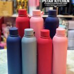 500ml Silicon Body Thermos Water Bottle/Flask