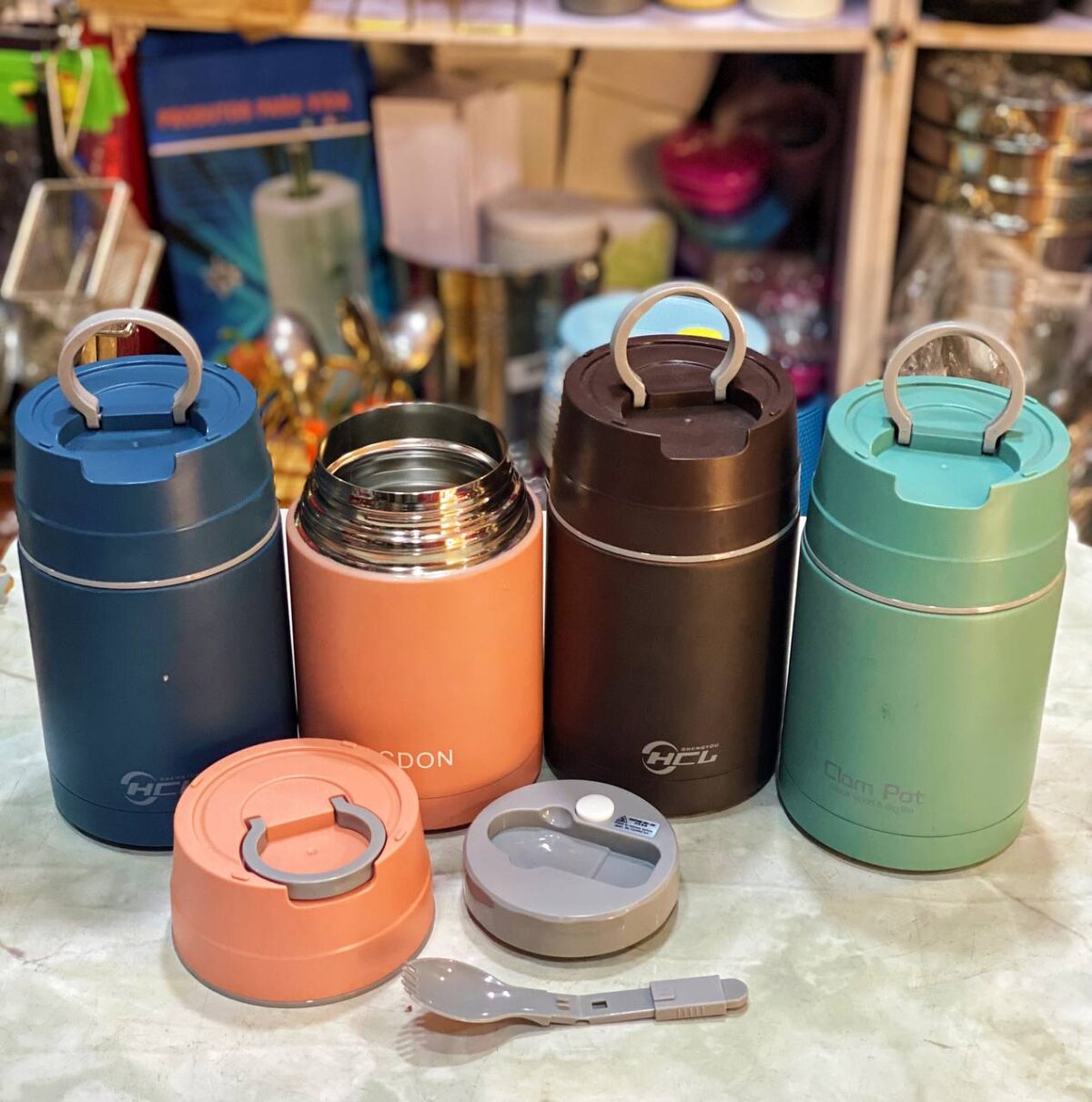 Hot And Cold Insulated Food Flask - 1000ml - Image 2