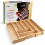 Expandable Bamboo Cutlery Drawer Tray