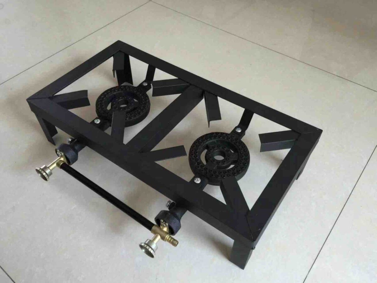 Industrial 2 Burner Gas Cooker Mini-Size - Image 1