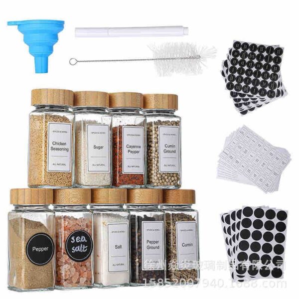 12pcs Spice Container