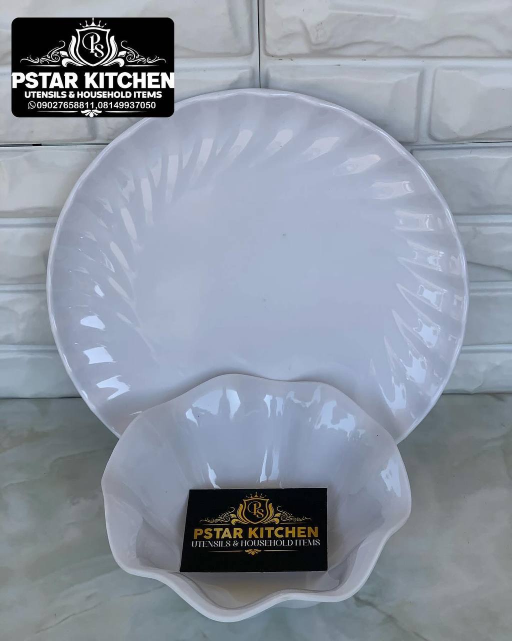 photo_2025-12-03_14-40-03 Melamine Flat and Soup Plate - Image 1