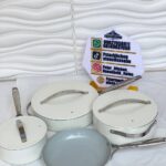 4pcs Ceramic Coated Cookware Set
