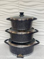3piece JIO Original Granite Cookware set