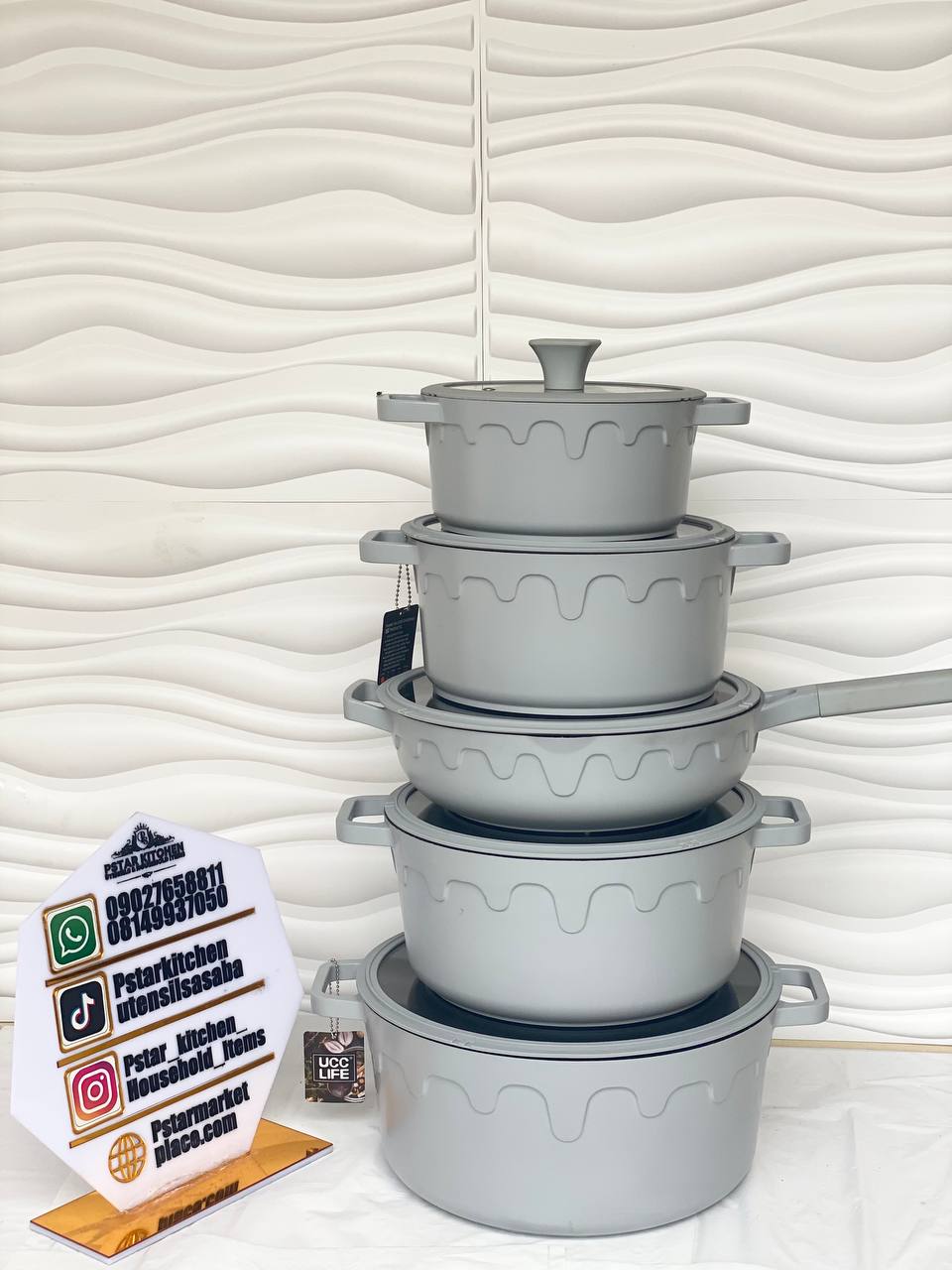 photo_2026-01-10_17-41-08 5piece UCC Life Granite Cookware Set - Image 1