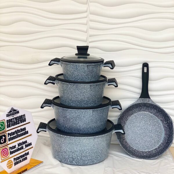 5piece OSFE Granite Cookware Set