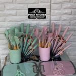 Silicon Cooking Spoon Set