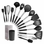 Silicon Cooking Spoon Set