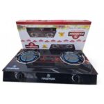 Rashnik Tempered Glass Table Top Infra-Red Gas Cooker