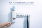 wall mount toothbrush holder/toothpaste dispenser - Image 2